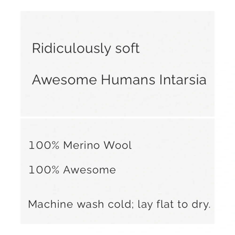 FIGS Awesome Humans Scarf - Picture 4 of 5